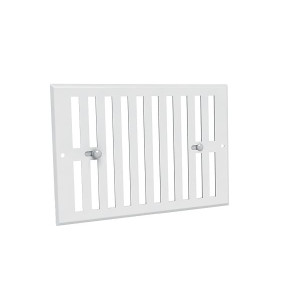 Grille obturable alu. prélaqué blanc GO BL 245 x 170 - 7125 7125 ANJOS