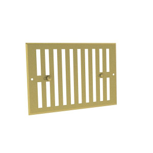Grille obturable alu. prélaqué doré GO DO 170 x 140 - 7158 7158 ANJOS