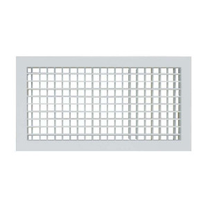 Grille de soufflage Montage mural Couleur blanche GDD 400X150 Atlantic 542179