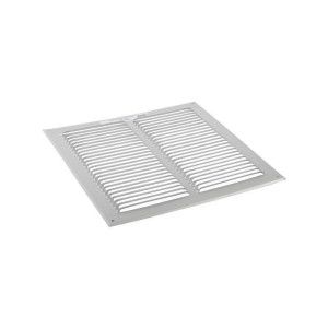 Grille à auvents en aluminium anodisé 210 x 210 GAM