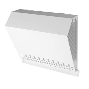 Grille de prise d'air façade Ø125 Blanc GEFPA125B Terminaux Ekkoair