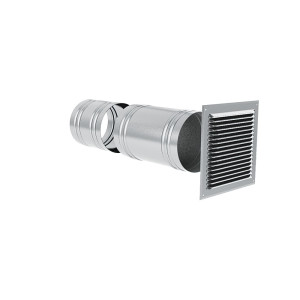 Grille de prise d'air façade PA 160 PA160 Terminaux Ekkoair