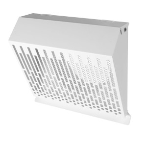 Grille de rejet d'air façade Ø160 Blanc GEFRA160B Terminaux Ekkoair