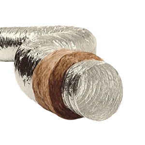 Gaine souple isolée alu/polyester - GSI GH ECOSOFT 80 L10M - S&P UNELVENT - 810800 - 3411458108007