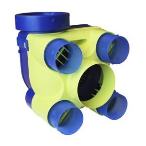 Groupe VMC simple flux hygroréglable - HYDRA ST 2 HA/HB - S&P UNELVENT - 604010 - 3411456040101