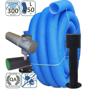 Kit puits canadien Performance 300m3h Kit puits canadien 119500002 ECONONAME