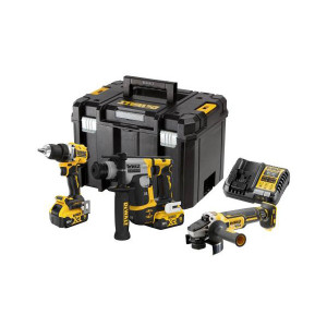 Lot de 3 outils XR avec chargeur et 2 batteries 5Ah  250012 DEWALT