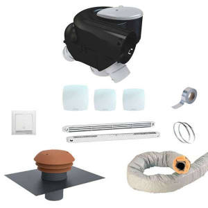 pack perso VMC simple flux autoréglable autocosy atlantic kit complet