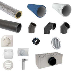  Pack personnalisable VMC Double Flux Optiflex 90 Bio design Bapsi