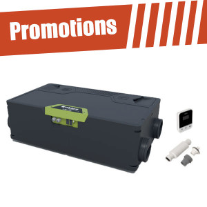 promotion Kit VMC double flux InspirAIR Side 300 Classic DHU ALDES 11027138