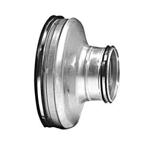 Réduction conique concentrique Galva D630/400 à joints ECONONAME RCCGALD630/400J