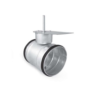 Registre d’équilibrage galva à joints volet partiel motorisable 140 mm REVPAM140 ECONONAME REGGALVPAM140