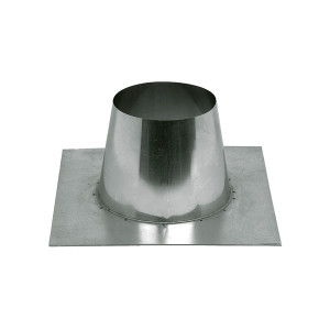 Solin de toiture plat 0 à 10° inox D200/300mm 194231 UBBINK