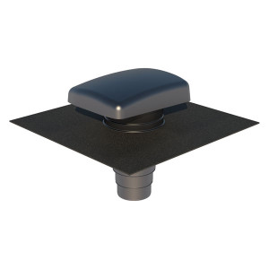 Sortie de toiture anthracite avec multidiam Ubiflu 2 15380304 UBBINK