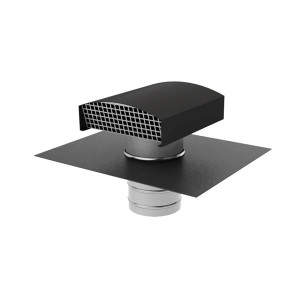 Sortie de toiture anthracite diamètre 200mm Ubiflu 9 900101 UBBINK