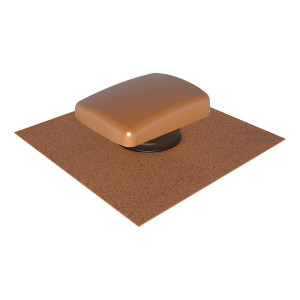 Sortie de toiture ocre diamètre 160mm Ubiflu 2 13380302 UBBINK