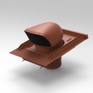 Sortie toiture Design Terracotta pour toitures tuiles