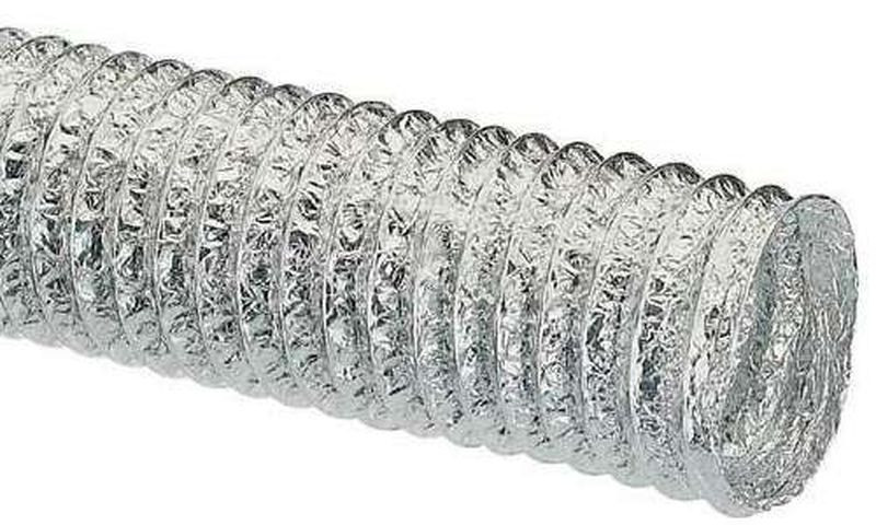 10m Gaine Souple Alu A1/M0 D100