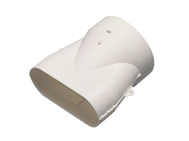Minigaine 40x100 ALDES Raccord mixte pour conduit ⌀80mm 11023978