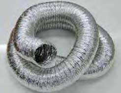 6m Conduit souple Alu ⌀80 