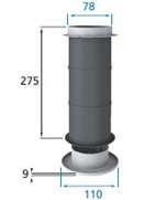 Bouche extract./insuffl. manchon long 
