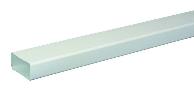 Lot de 6 tubes rigide rectangulaire 55x110 3m plastique Atlantic
