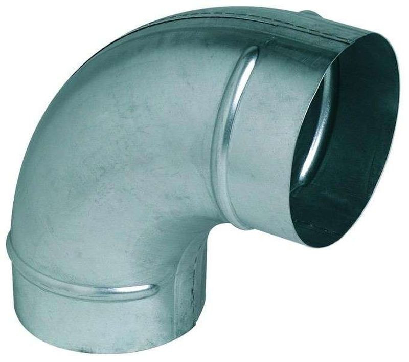 Coude 90 galva D200 - CD 200/90 - S&P UNELVENT - 864329 - 3411454329789