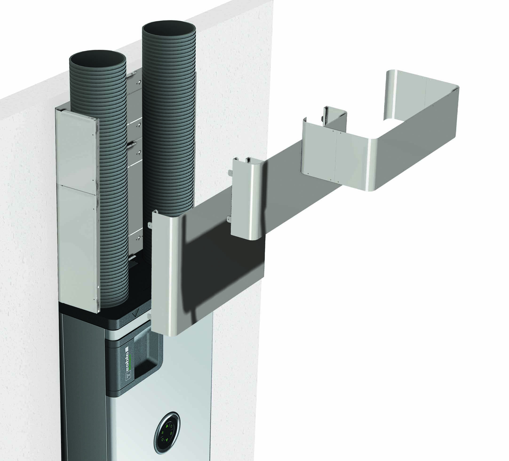 Cache gaine 500mm pour InspirAIR Home SC370 Aldes 11023399