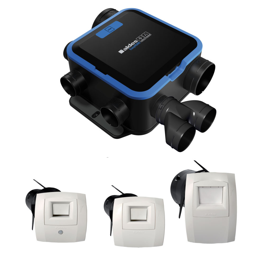 VMC simple flux hygroréglable - EasyHOME HYGRO COMPACT PREMIUM MP - ALDES
