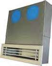 Plenum cloison bouche cuisine  TubFlex HPC 2P/GRI UNELVENT