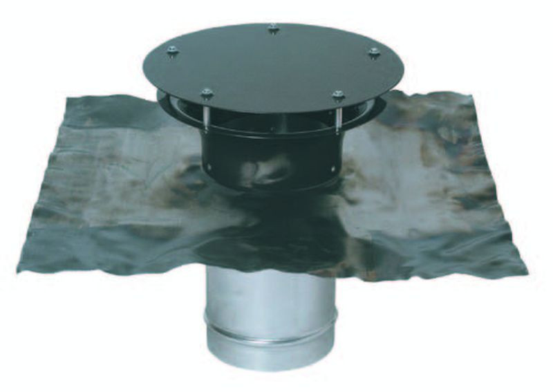 Sortie toiture ronde + plaque de plomb - ALDES - 11022037 - 3542280220374