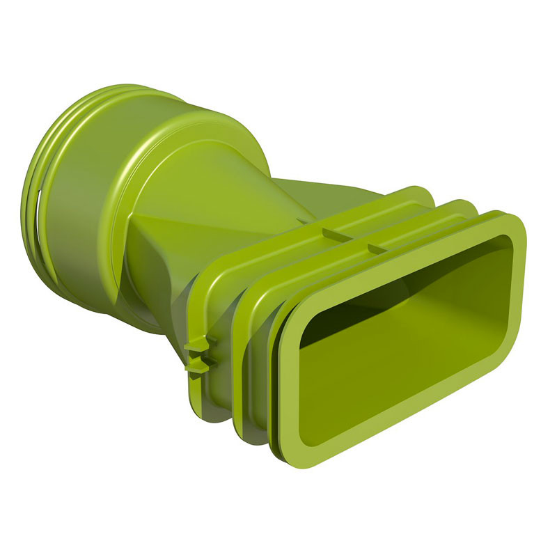 Adaptateur pour conduit oblong 130X60 vers conduit circulaire D90 Optiflex PRO 11095962 ALDES