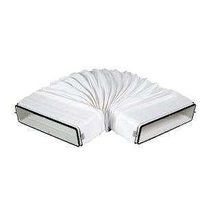 coude a angle variable rectangulaire avec joint section 55x110
