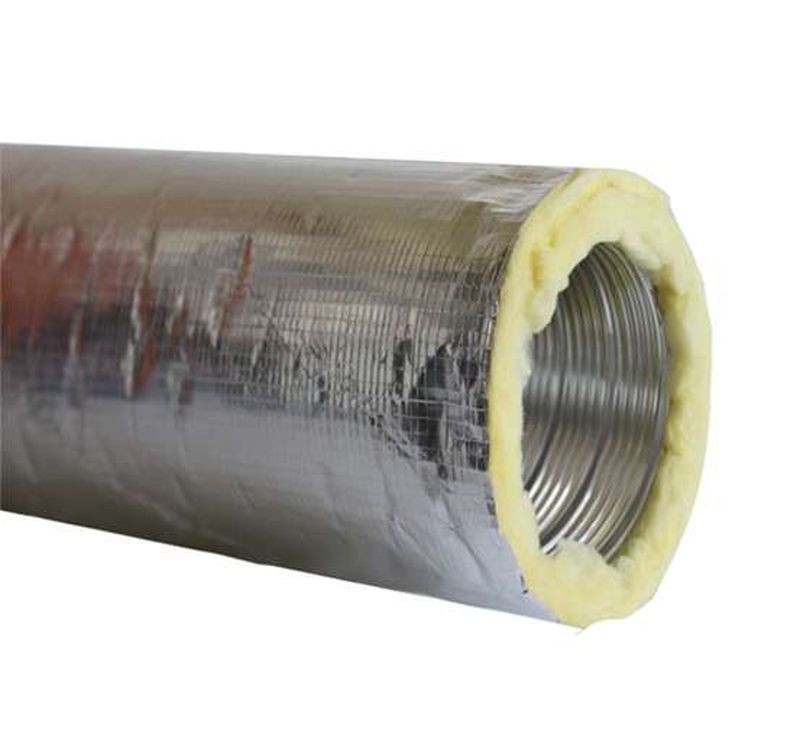 Gaine semi-rigide aluminium isolée - GA ISO 200/2M - S&P UNELVENT - 823257 - 3411458232573