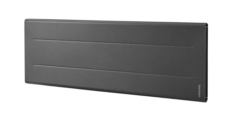 Oniris connecté plinthe 1000W GRIS ETOILE Radiateur électrique Bas - 1000W - gris  Atlantic Chauffage 503921