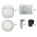 KIT AUTO bouches extraction et insufflation T3/T4