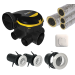 KIT EASYHOME AUTO  avec interrupteur 2 positions pour grande vitesse cuisine et gaines