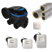 KIT EASYHOME HYGRO PREMIUM MW avec bouton poussoir pour bouche cuisine et gaines