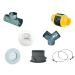 Kit bouches et accessoires réseau linéaire pour Duocosy HR 412195