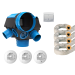 KIT HYGROCOSY BC avec bouton poussoir pour bouche cuisine et gaines
