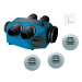 Kit VMC INFINITY avec bouton poussoir pour bouche cuisine