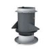 Bouche Plastique Ronde Ajustable ⌀125 Manchon Placo 