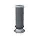 Bouche Plastique Ronde Ajustable ⌀80 Manchon Dalle 