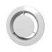 Bouche d'extraction plastique ronde 
