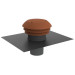Chapeau de toiture plastique tuile ⌀125