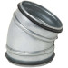 Coude 30° galva diamètre 200 mm