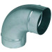 Coude 90° galva diamètre 200 mm