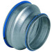 Réduction conique galva - RCC ⌀160/125 + joints - ALDES - 11098184 - 3542280981848