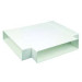 Té 90° horizontal rectangulaire 55x220 plastique 