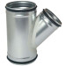 Té oblique 45° galva - TO 45° ⌀160/125 + joints - ALDES - 11098462 - 3542280984627